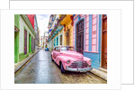 Vintage car in Havana by Assaf Frank